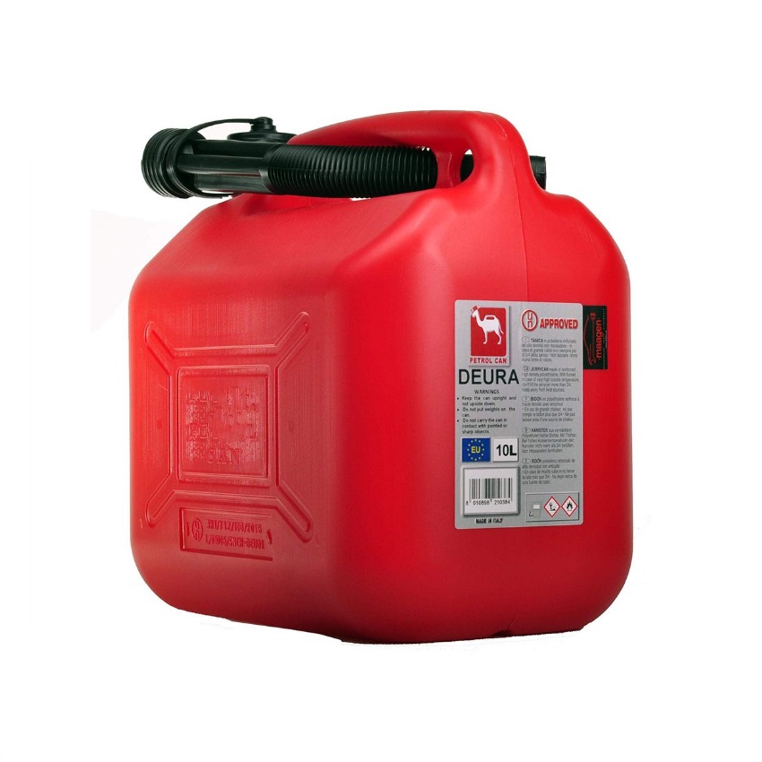 Μπιτόνι Πλαστικό Βενζίνης 3 Επιλογές (Red) της Deura STB71827 trazeras|STB71827