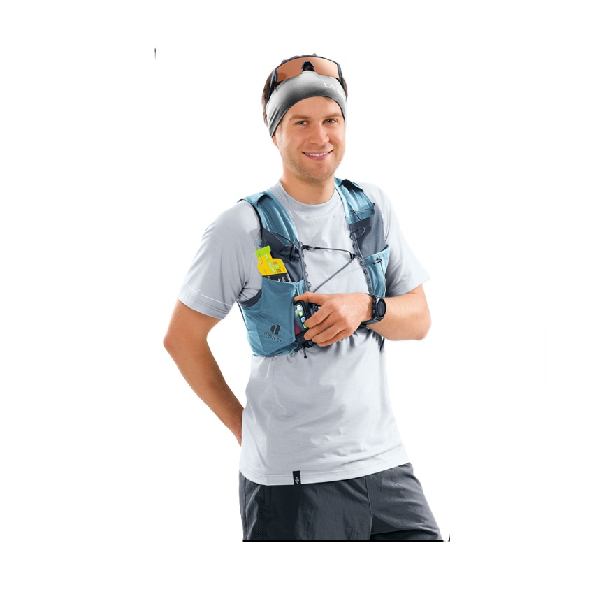 Σακίδιο Ορειβασίας - Πεζοπορίας Traick 5L (Atlantic Ink) της Deuter TOY81123 trazeras|TOY81123