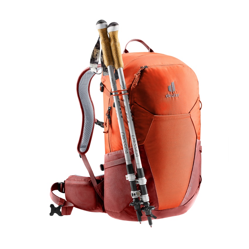 Σακίδιο Ορειβασίας - Πεζοπορίας Futura 27L (Paprika - Redwood) της Deuter TOY81125 trazeras|TOY81125