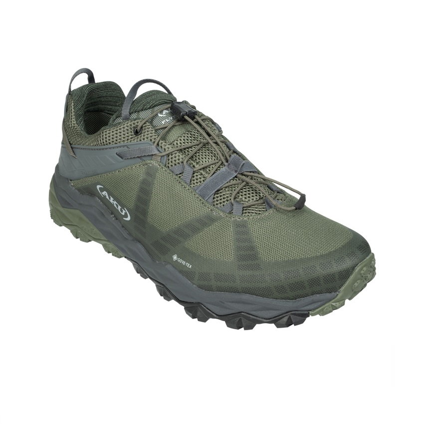 Αδιάβροχα Παπούτσια Trekking Flyrock GTX, Low 3'' (Ranger Green) της Aku SRS71834 trazeras|SRS71834