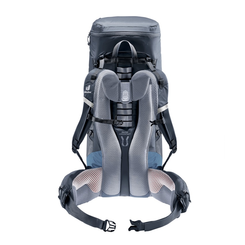 Σακίδιο Ορειβασίας - Πεζοπορίας Aircontact Lite 40L+10L (Black - Marine) της Deuter TOY81142 trazeras|TOY81142