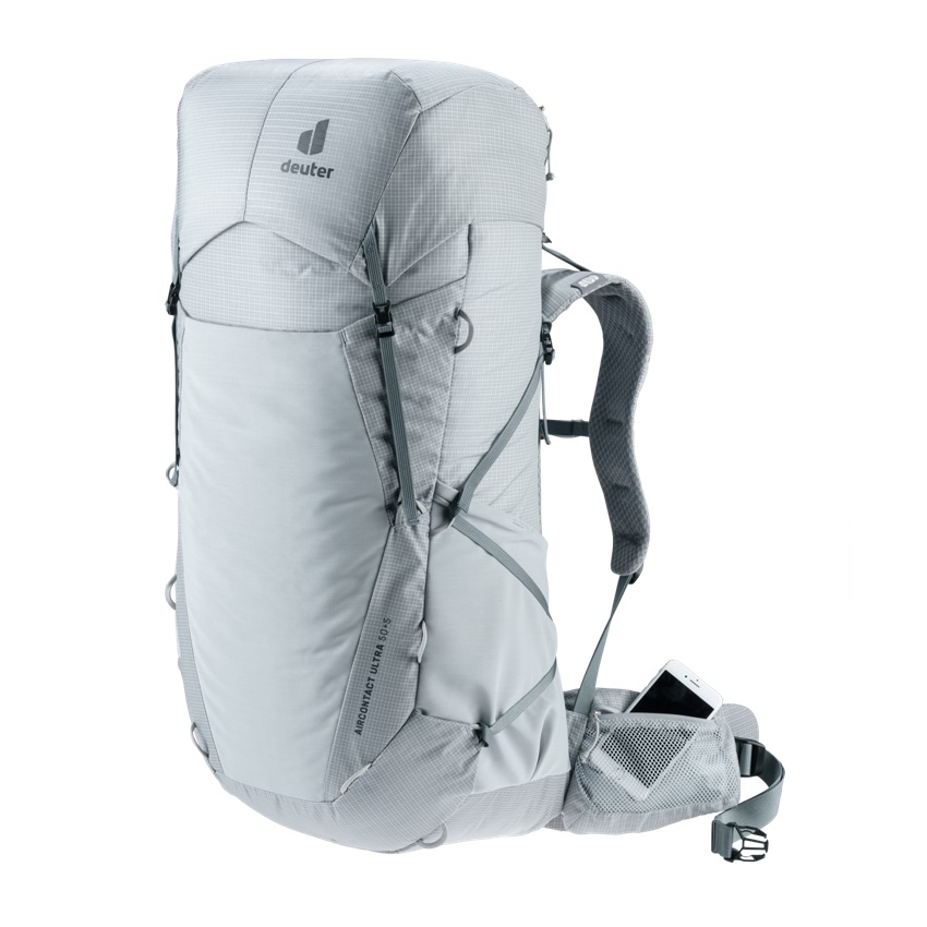 Σακίδιο Ορειβασίας - Πεζοπορίας Aircontact Ultra 50L+5L (Tin - Shale) της Deuter TOY81148 trazeras|TOY81148