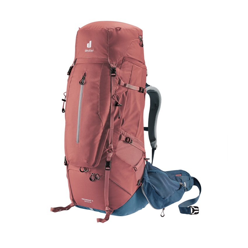 Σακίδιο Ορειβασίας - Πεζοπορίας Aircontact X 60L+15L SL (Redwood - Ink) της Deuter TOY81149 trazeras|TOY81149