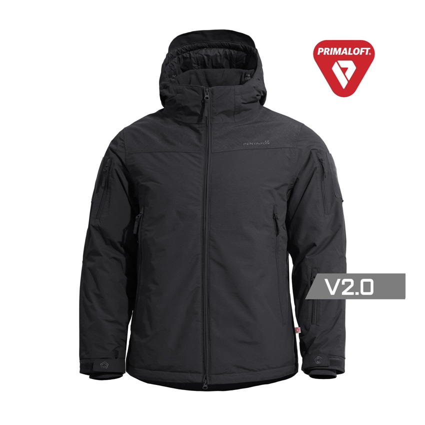 Αδιάβροχο Τζάκετ LCP Primaloft® Parka V2.0 (Black) της Pentagon PEN81177 trazeras|PEN81177