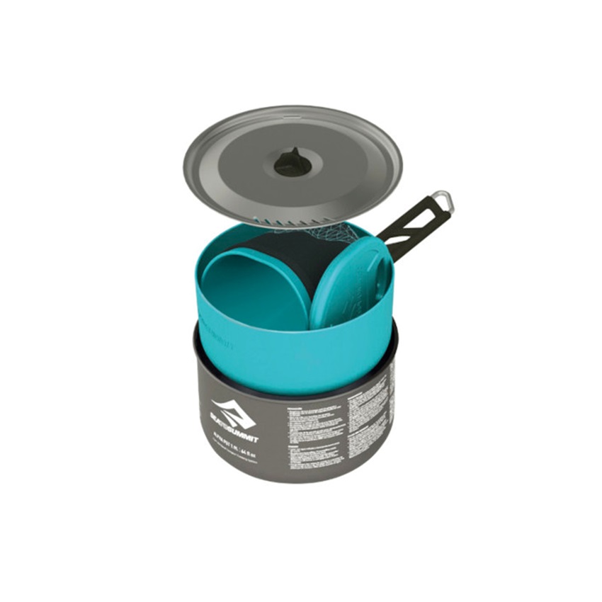 Σετ Μαγειρικών Σκευών Alpha Cookset 1.1 (PacificBlue / Grey) της Sea to Summit TOY81208 trazeras|TOY81208