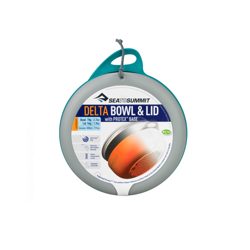 Μπολ Φαγητού με Καπάκι Delta Bowl with Lid 750ml (Pacific Blue) της Sea to Summit TOY81218 trazeras|TOY81218