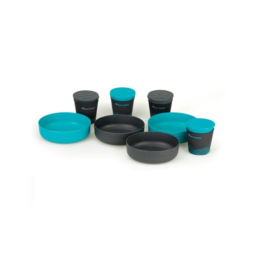 Σετ Φαγητού 4 Ατόμων Delta Light Camp Set 4.4 (Pacific Blue / Grey) της Sea to Summit TOY81219 trazeras|TOY81219
