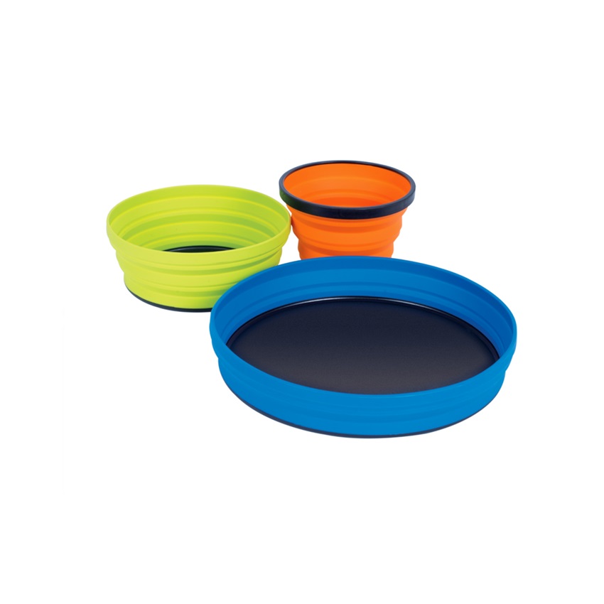 Σετ Πτυσσόμενων Δοχείων 3 Σκεύη X-Set της Sea to Summit TOY81250 trazeras|TOY81250