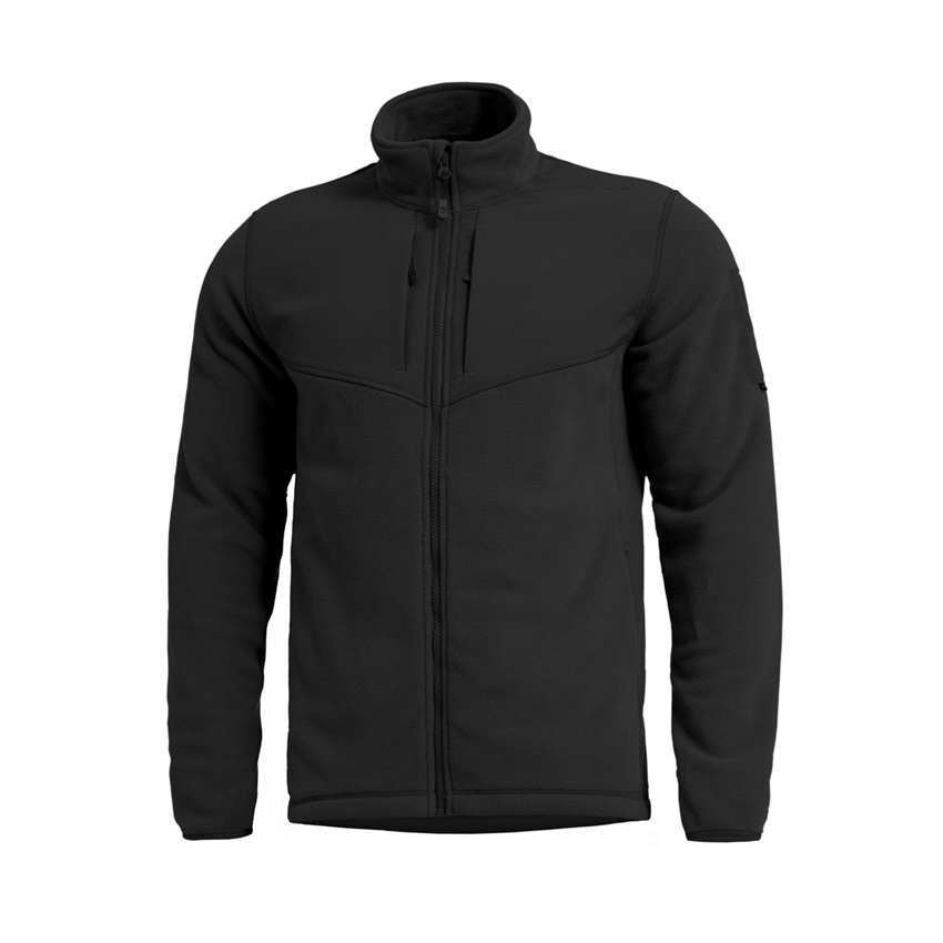 Ζακέτα Polartec® Recycled Micro Fleece Grammos 200 (Black) της Pentagon PEN81277 trazeras|PEN81277