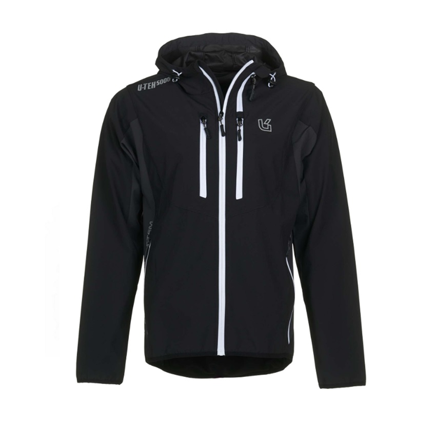 Αδιάβροχο Κυνηγετικό Softshell Ergo U-Tex (Black / Grey) της Univers KAL81438 trazeras|KAL81438
