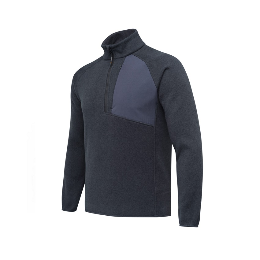 Ελαστική Θερμική Μπλούζα Fleece Half Zip Abisco (Ebony) της Beretta KAL81558 trazeras|KAL81558
