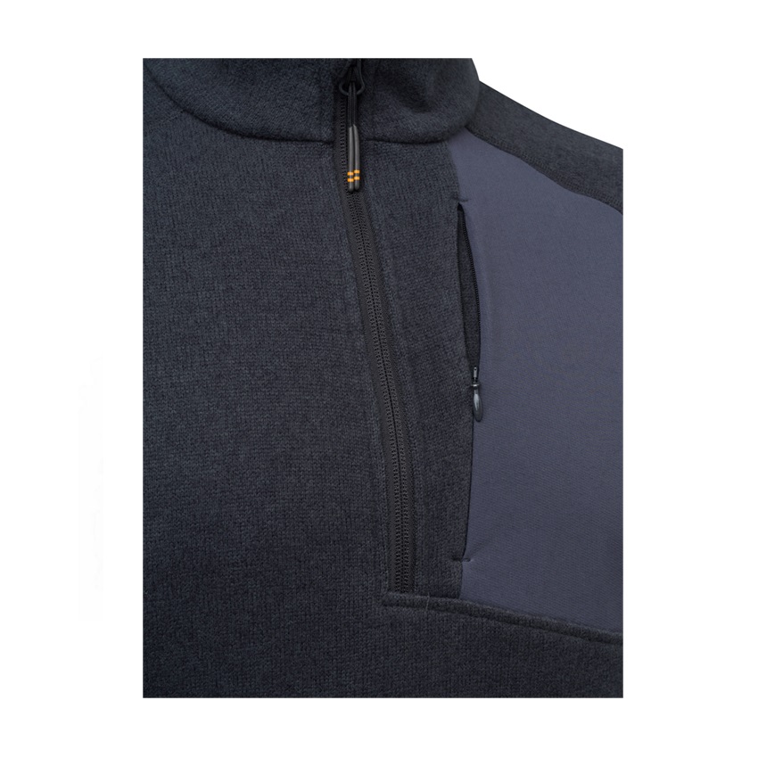 Ελαστική Θερμική Μπλούζα Fleece Half Zip Abisco (Ebony) της Beretta KAL81558 trazeras|KAL81558