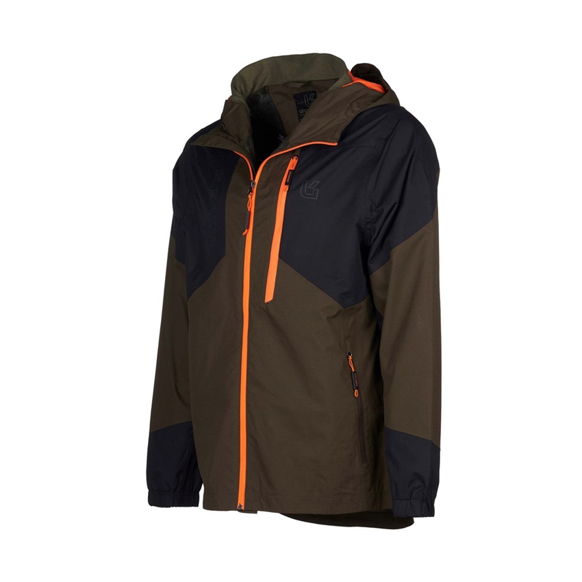 Αδιάβροχο Κυνηγετικό Τζάκετ Cadore U-Tex (Green / Orange) της Univers KAL81679 trazeras|KAL81679