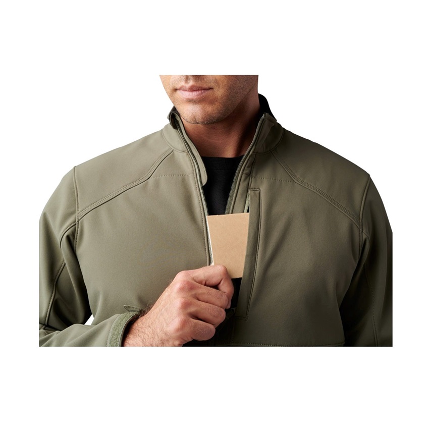 Αδιάβροχη Ζακέτα Softshell Nevada (Ranger Green) της 5.11 Tactical FIV81700 trazeras|FIV81700