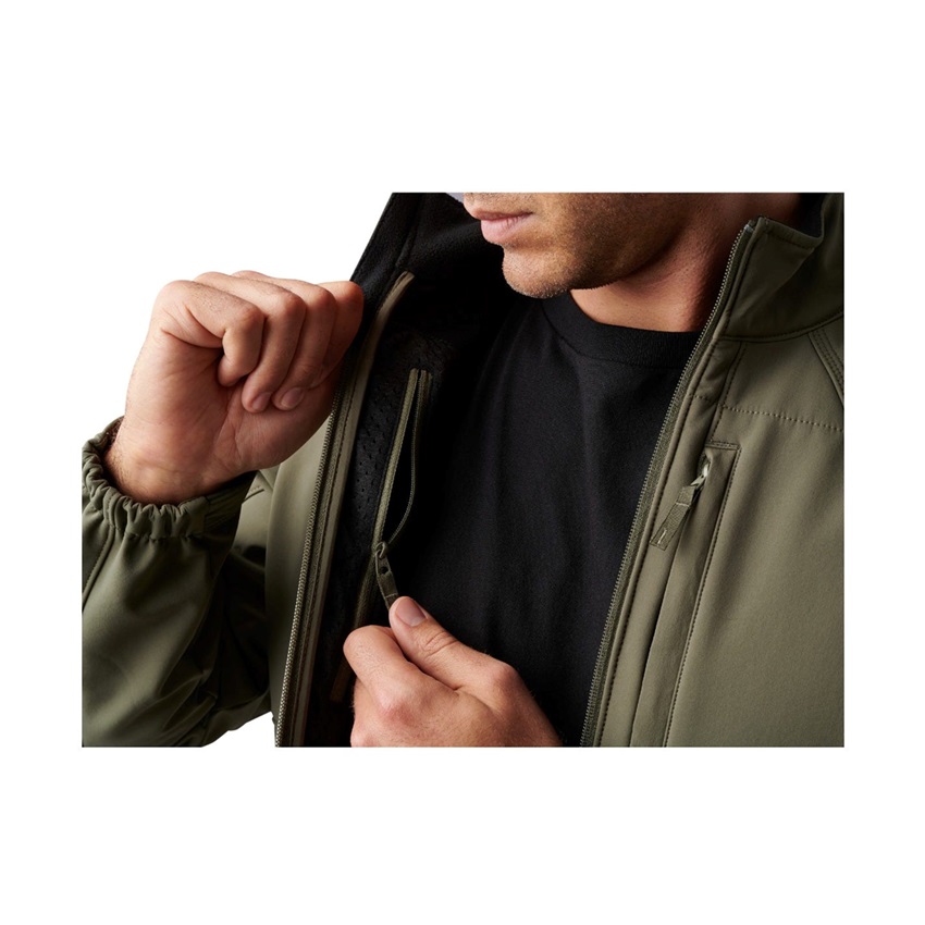 Αδιάβροχη Ζακέτα Softshell Nevada (Ranger Green) της 5.11 Tactical FIV81700 trazeras|FIV81700