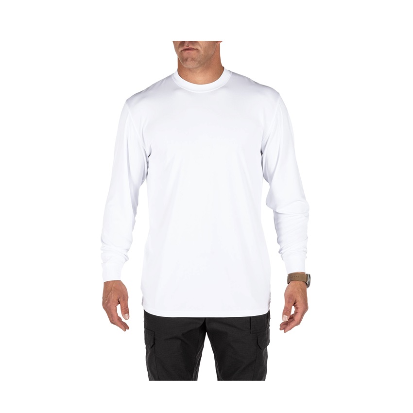 Μπλούζα Μακρυμάνικη Utili-T Long Sleeve 2-Pack (White) της 5.11 Tactical FIV81708 trazeras|FIV81708