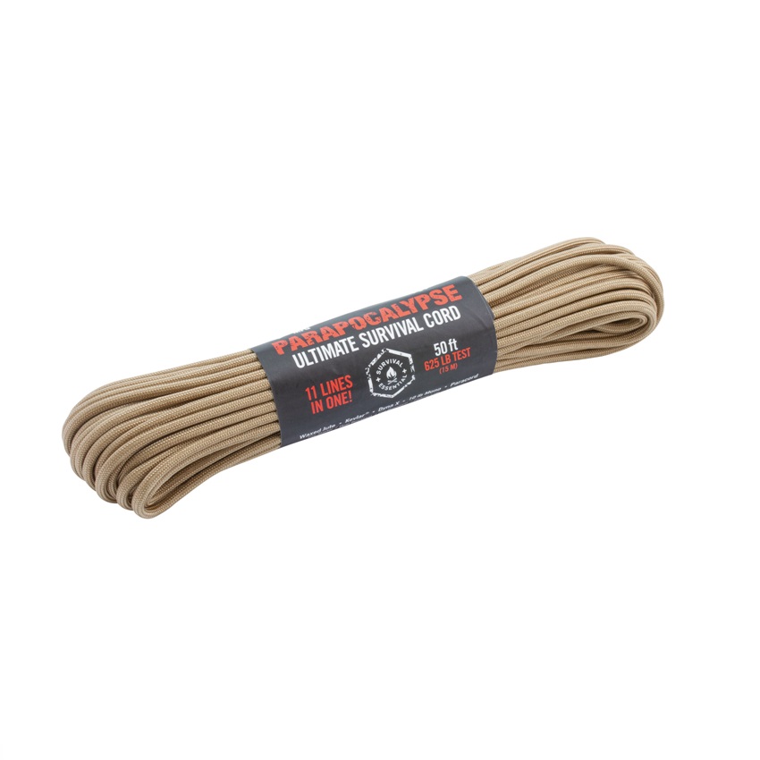 Σχοινί Paracord Ultimate Survival 4mm/15m (Coyote) της ARM SRS71917 trazeras|SRS71917
