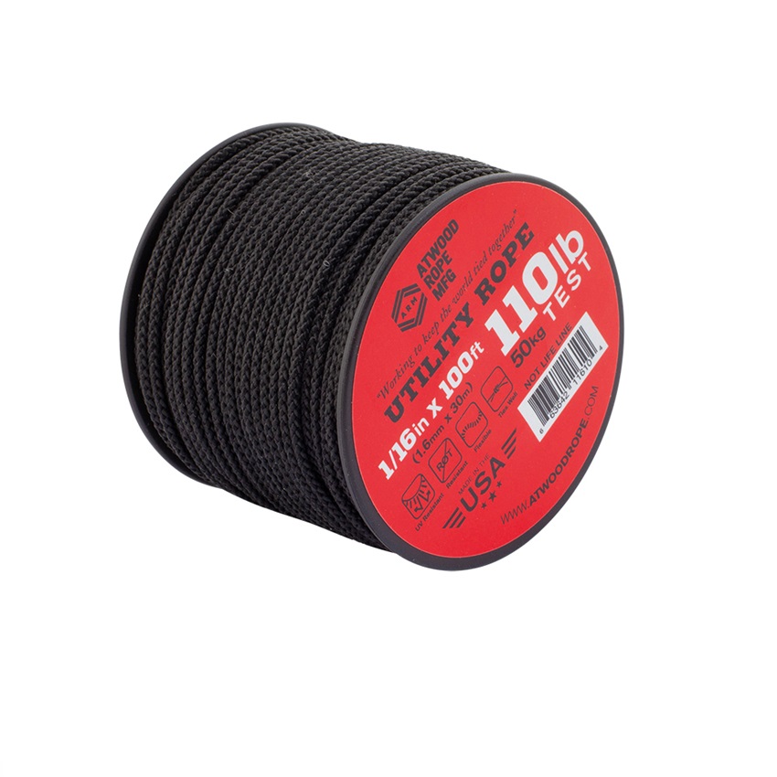 Σχοινί Utility 1,6mm/30m (Black) της ARM SRS71919 trazeras|SRS71919