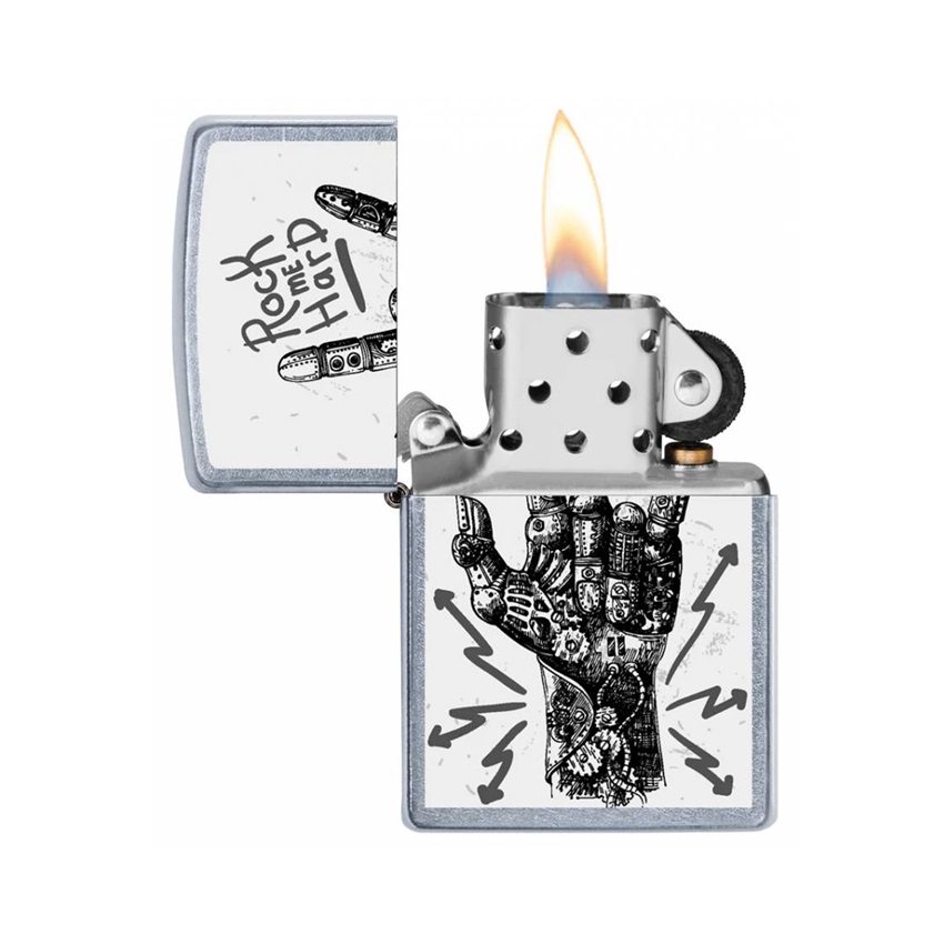 Αναπτήρας Rock Me Hard της Zippo CAR81749 trazeras|CAR81749