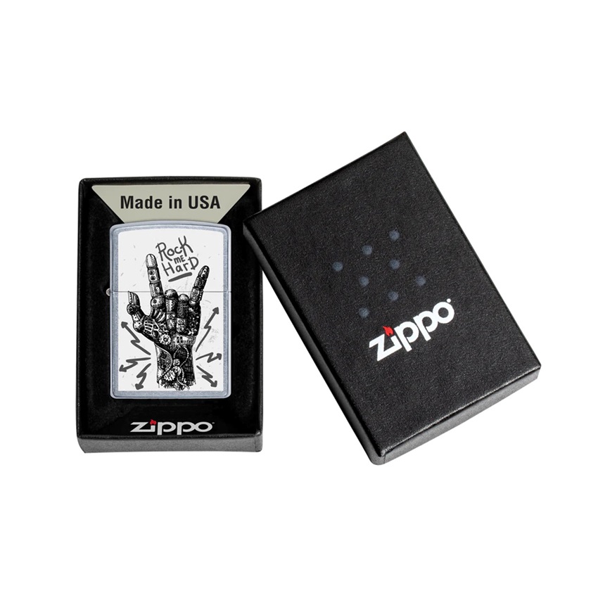 Αναπτήρας Rock Me Hard της Zippo CAR81749 trazeras|CAR81749