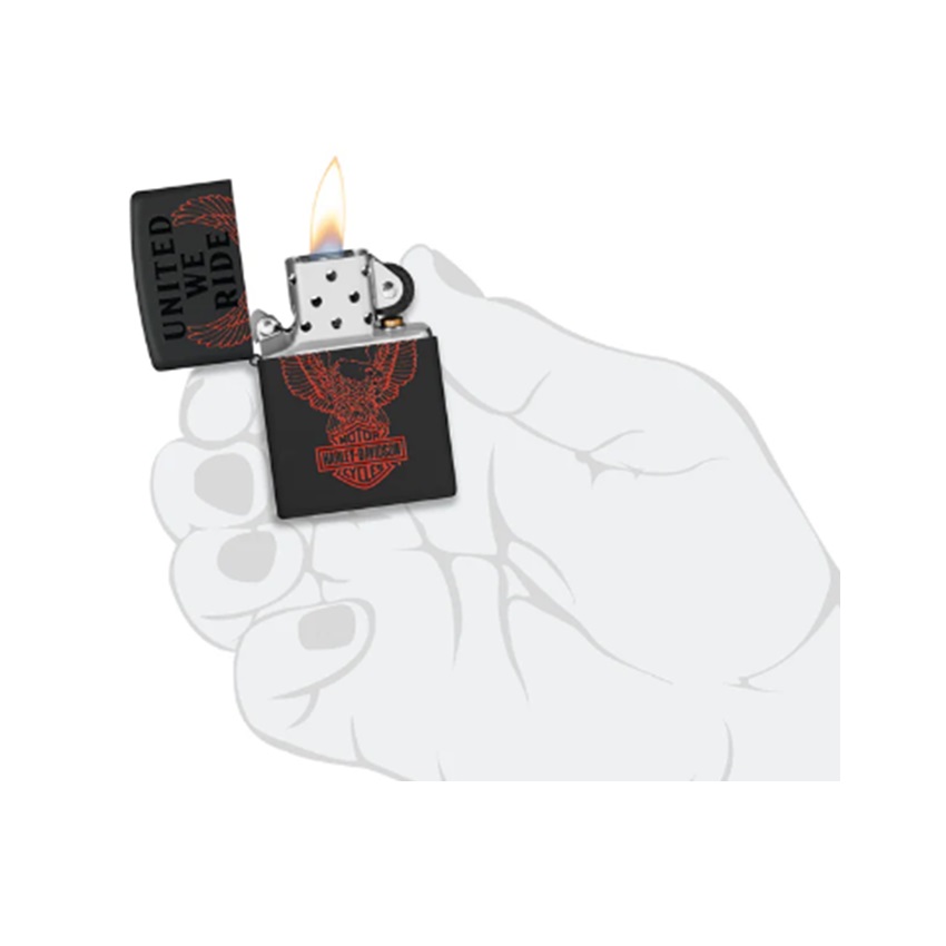 Αναπτήρας Harley Davidson United We Are της Zippo CAR81778 trazeras|CAR81778