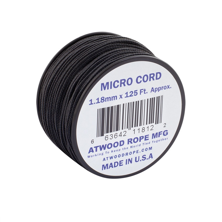 Σχοινί Micro Cord 1,18mm/38m (Black) της ARM SRS71938 trazeras|SRS71938