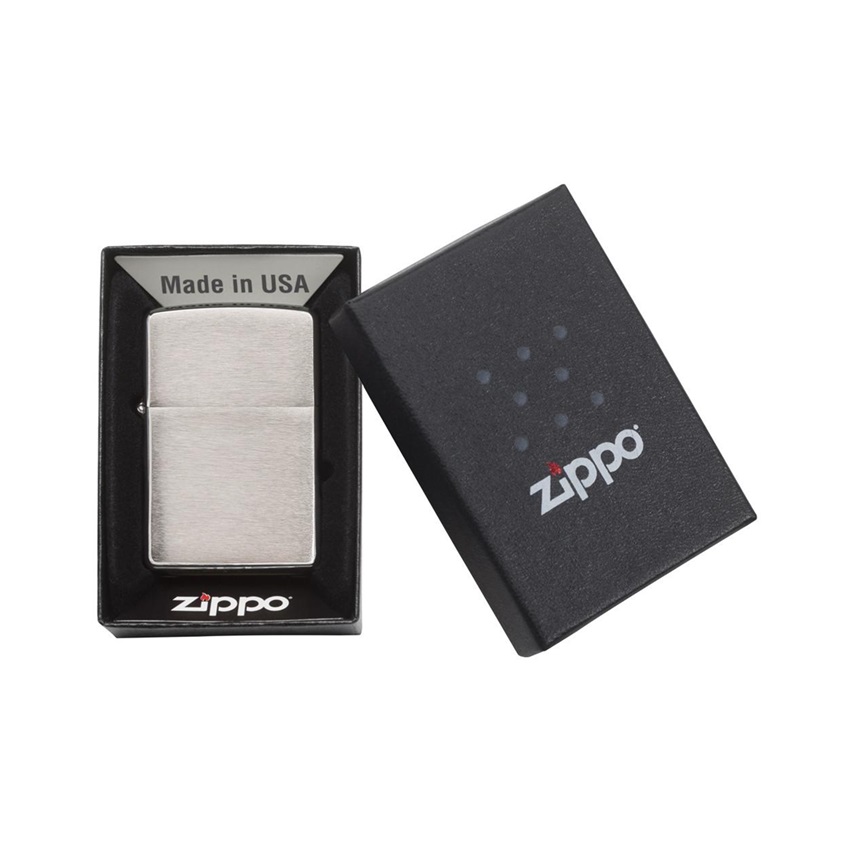 Αναπτήρας Brushed Chrome της Zippo CAR81794 trazeras|CAR81794