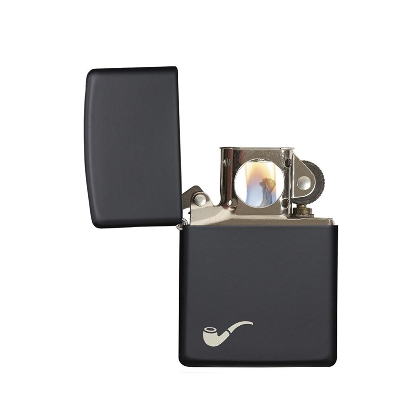 Αναπτήρας Πίπας Pipe (Bkack Matte) της Zippo CAR81796 trazeras|CAR81796
