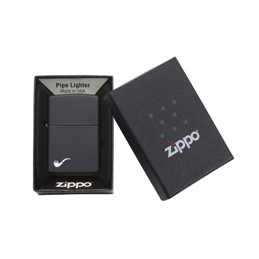 Αναπτήρας Πίπας Pipe (Bkack Matte) της Zippo CAR81796 trazeras|CAR81796