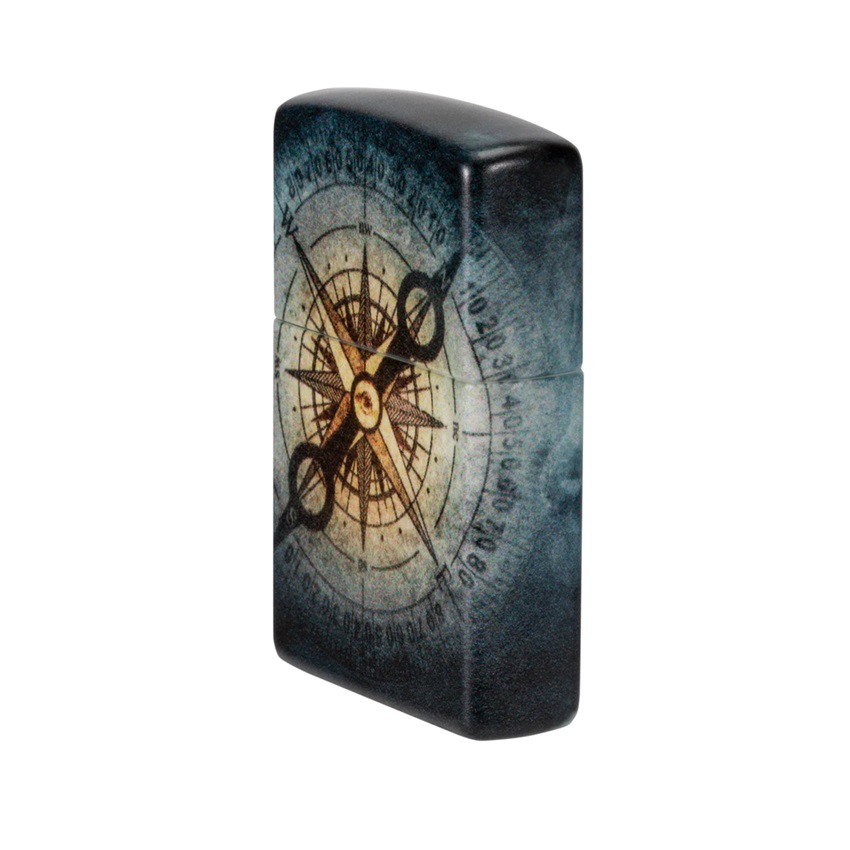 Αναπτήρας Πυξίδα και Νεκροκεφαλή Compass and Skull της Zippo CAR81804 trazeras|CAR81804
