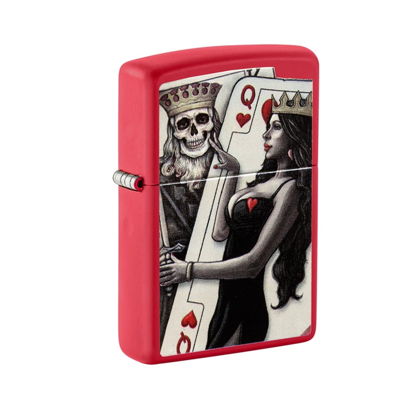 Αναπτήρας Skull King Queen Beauty της Zippo CAR81815 trazeras|CAR81815