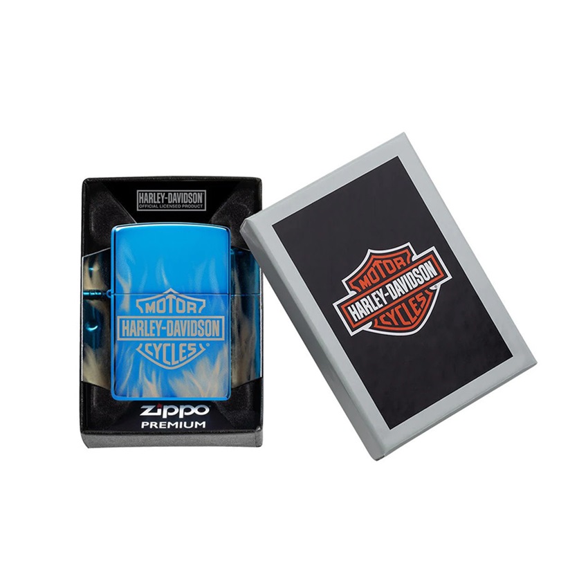 Αναπτήρας Harley Davidson Φλόγες της Zippo CAR81825 trazeras|CAR81825