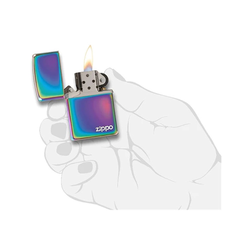 Αναπτήρας Ιριδίζον Spectrum με Logo της Zippo CAR81850 trazeras|CAR81850