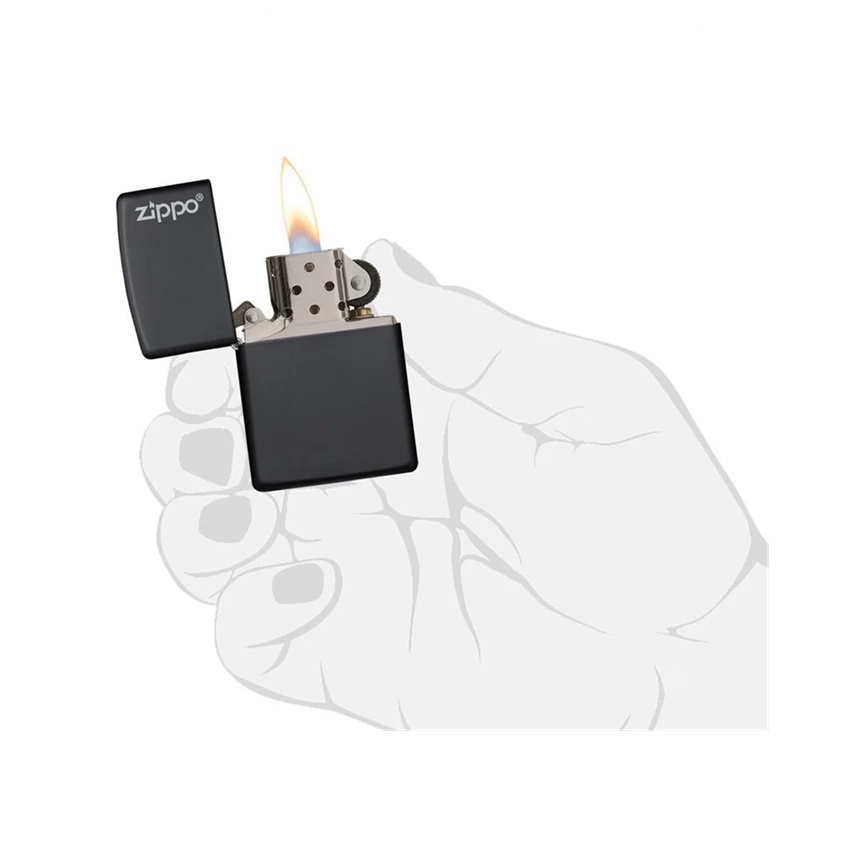 Αναπτήρας Matte με Logo (6 Χρώματα) της Zippo CAR81853 trazeras|CAR81853