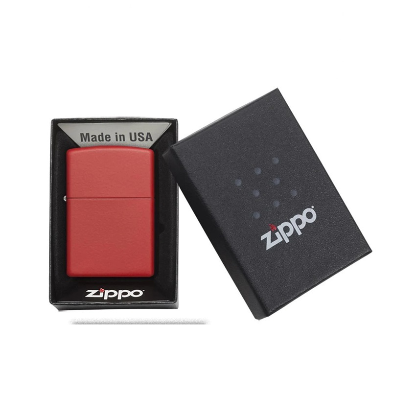 Αναπτήρας Matte (Red) της Zippo CAR81854 trazeras|CAR81854