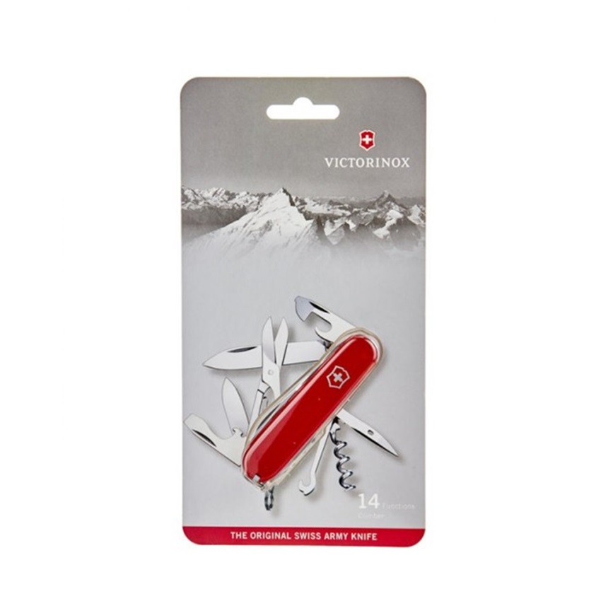 Πολυεργαλείο Climber Blister (Red) της Victorinox CAR81929 trazeras|CAR81929