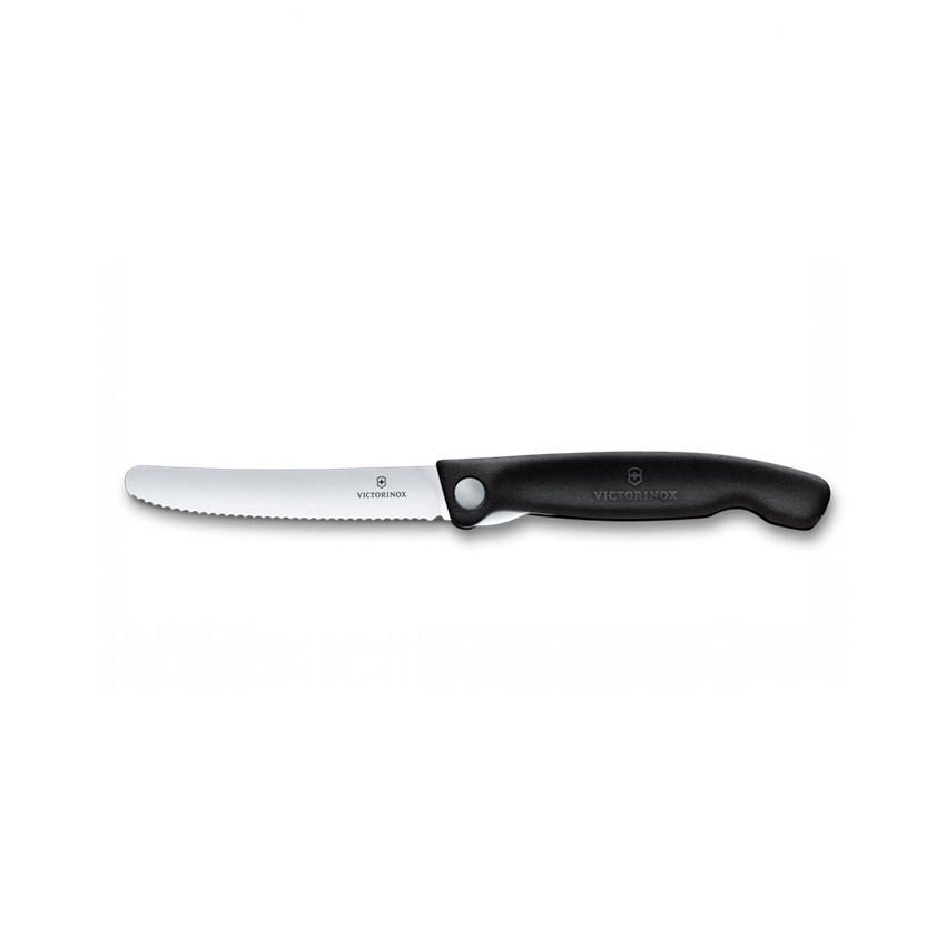 Ανοξείδωτο Πτυσσόμενο Μαχαίρι Swiss Classic Picnic 11cm (Black) της Victorinox CAR81944 trazeras|CAR81944