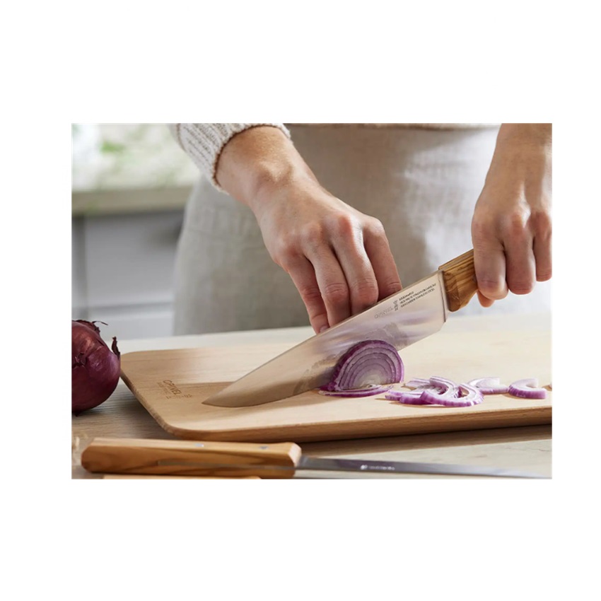 Σετ 3 Μαχαίρια Κουζίνας Parallele Trio Set Ελιά της Opinel VRA81982 trazeras|VRA81982
