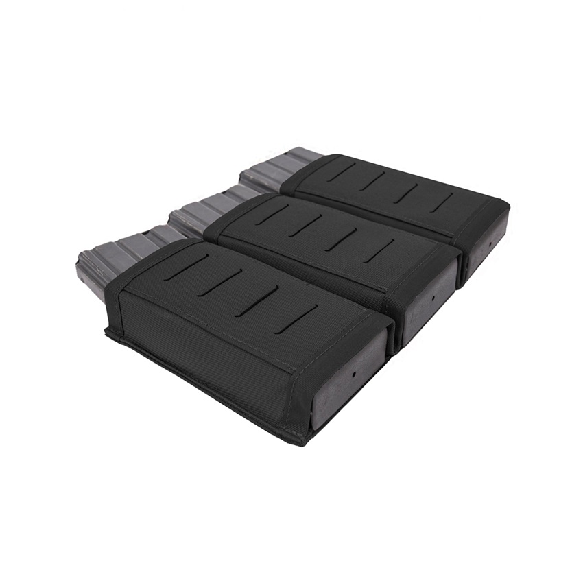 Τριπλή Γεμιστηροθήκη 5,56mm Laser Cut Triple Snap Mag Panel (Black) της Warrior Assault Systems SRS82007 trazeras|SRS82007