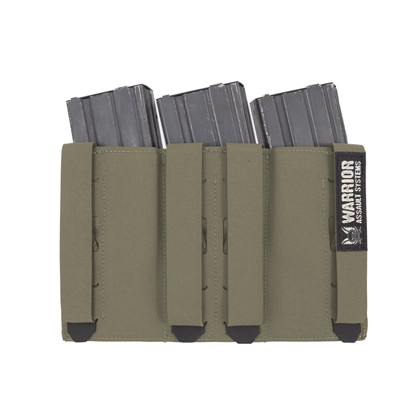 Τριπλή Γεμιστηροθήκη 5,56mm Laser Cut Triple Snap Mag Panel (Ranger Green) της Warrior Assault Systems SRS82008 trazeras|SRS82008
