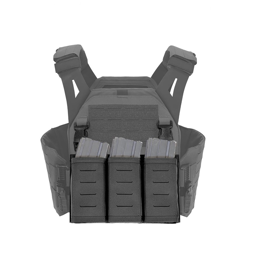 Αποσπώμενη Τριπλή Γεμιστηροθήκη Snap Mag Panel Laser Cut (Black) της Warrior Assault Systems SRS82068 trazeras|SRS82068