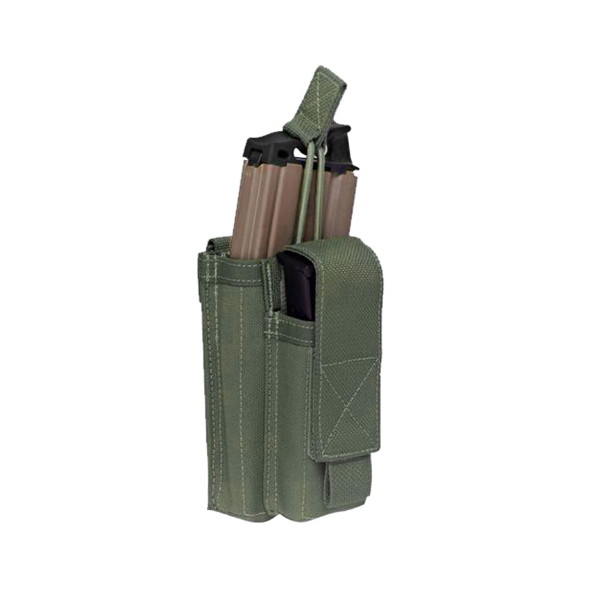 Ανοιχτή Μονή Γεμιστηροθήκη Open Mag Pouch M4 & 9mm (Dark Olive) της Warrior Assault Systems SRS82112 trazeras|SRS82112