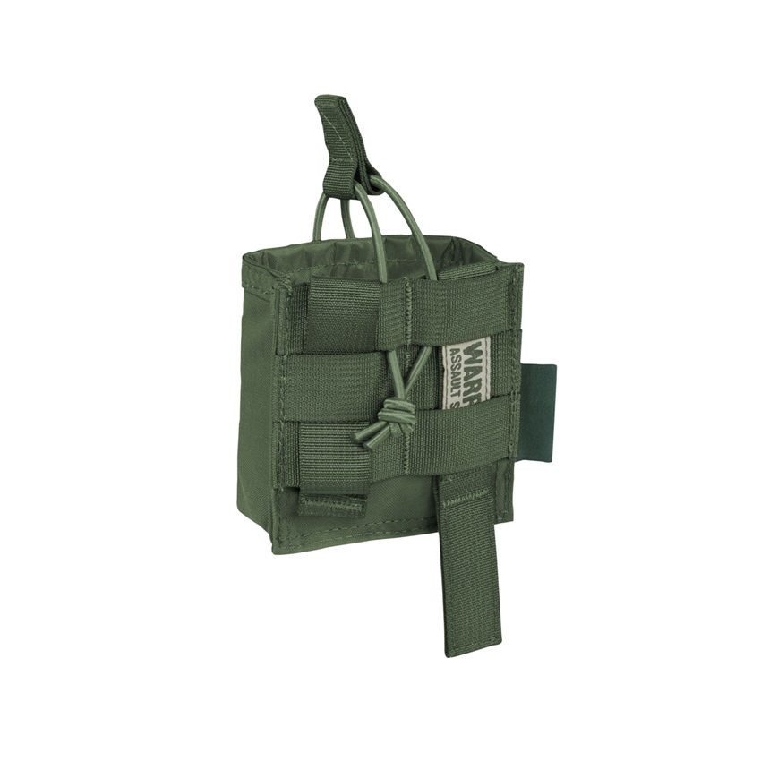 Ανοιχτή Μονή Γεμιστηροθήκη Open Single Mag Pouch HK417 (Dark Olive) της Warrior Assault Systems SRS82141 trazeras|SRS82141