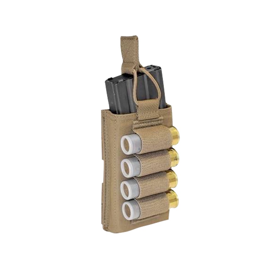 Μονή Γεμιστηροθήκη / Φυσιγγιοθήκη Mag Pouch M4 / Shoot Gun (Coyote) της Warrior Assault Systems SRS82191 trazeras|SRS82191
