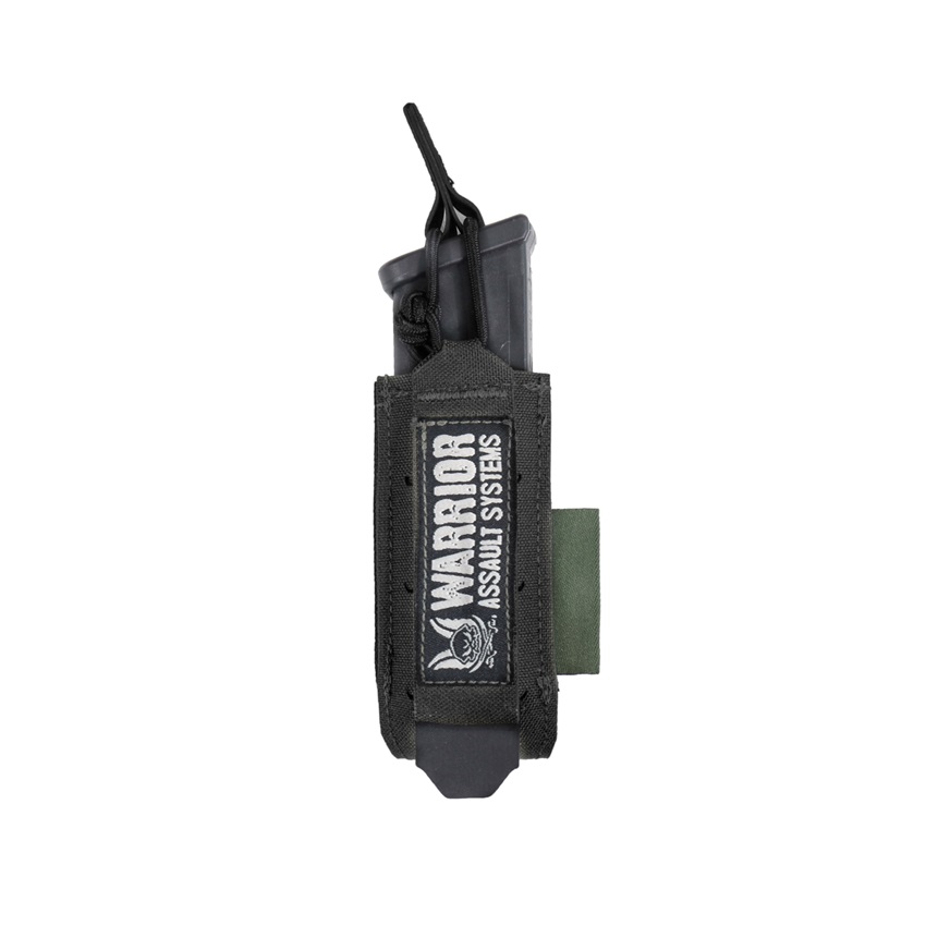 Μονή Γεμιστηροθήκη Πιστ. Laser Cut Bungee Pist. Mag Pouch (Black) της Warrior Assault Systems SRS82267 trazeras|SRS82267