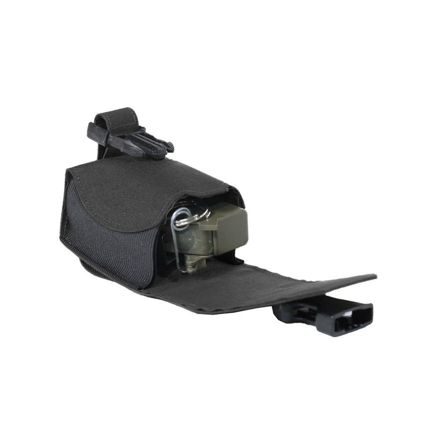 Μονή Θήκη Χειροβομβίδας Laser Cut Frag Grenade Pouch (Black) της Warrior Assault Systems SRS82271 trazeras|SRS82271