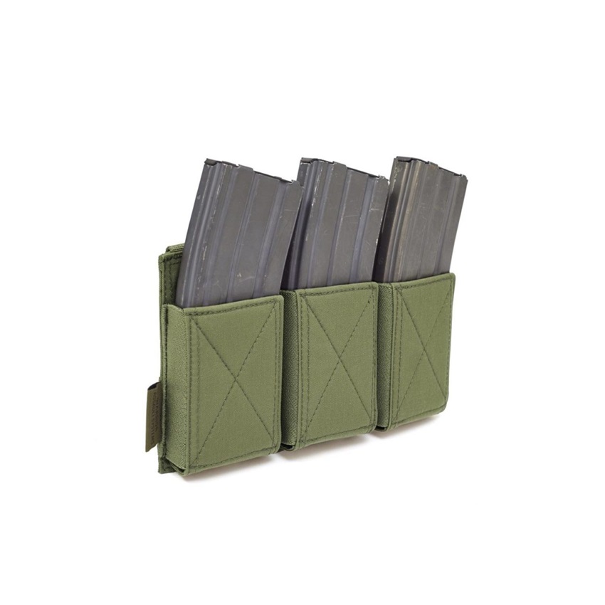 Τριπλή Ελαστική Γεμιστηροθήκη Triple Elastic Mag Pouch (Olive) της Warrior Assault Systems SRS82282 trazeras|SRS82282