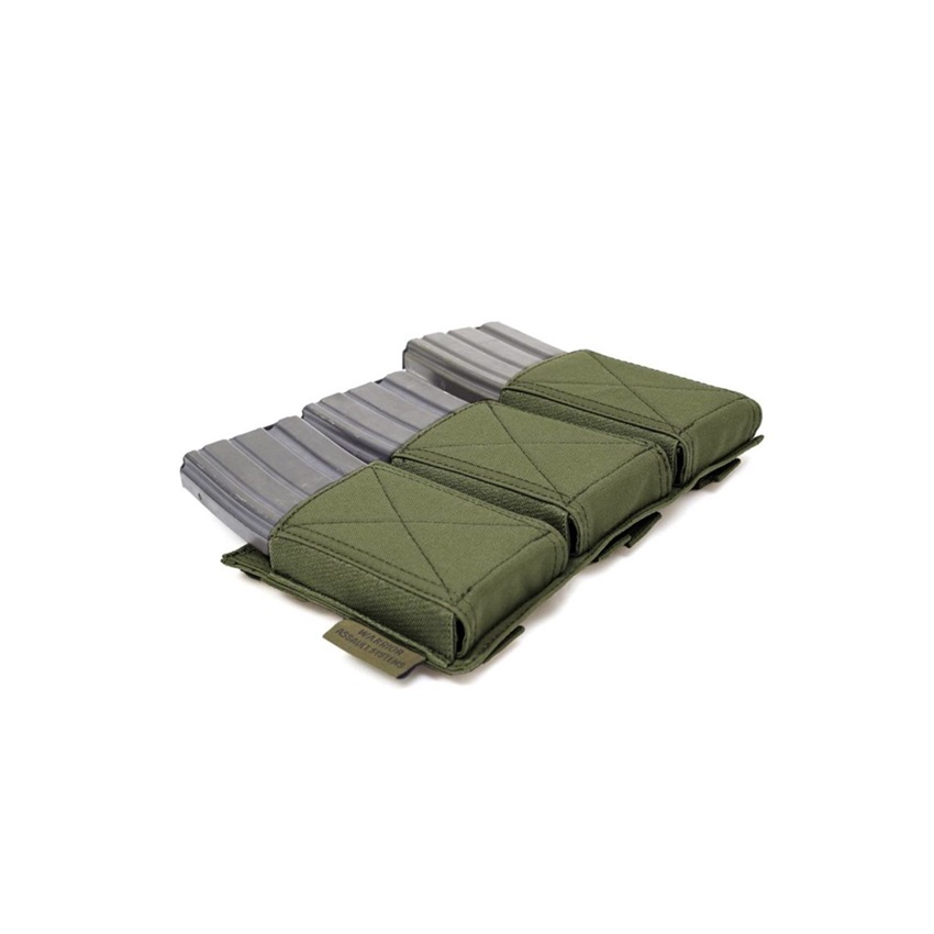 Τριπλή Ελαστική Γεμιστηροθήκη Triple Elastic Mag Pouch (Olive) της Warrior Assault Systems SRS82282 trazeras|SRS82282