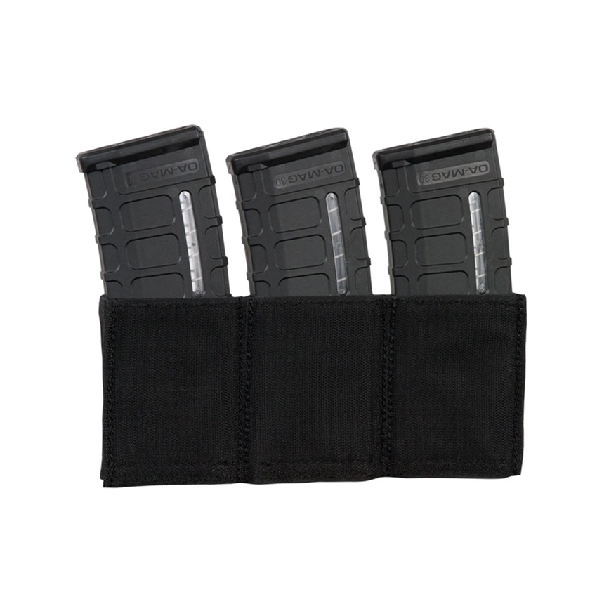 Τριπλή Γεμιστηροθήκη με Velcro Triple Mag Pouch (Black) της Warrior Assault Systems SRS82297 trazeras|SRS82297