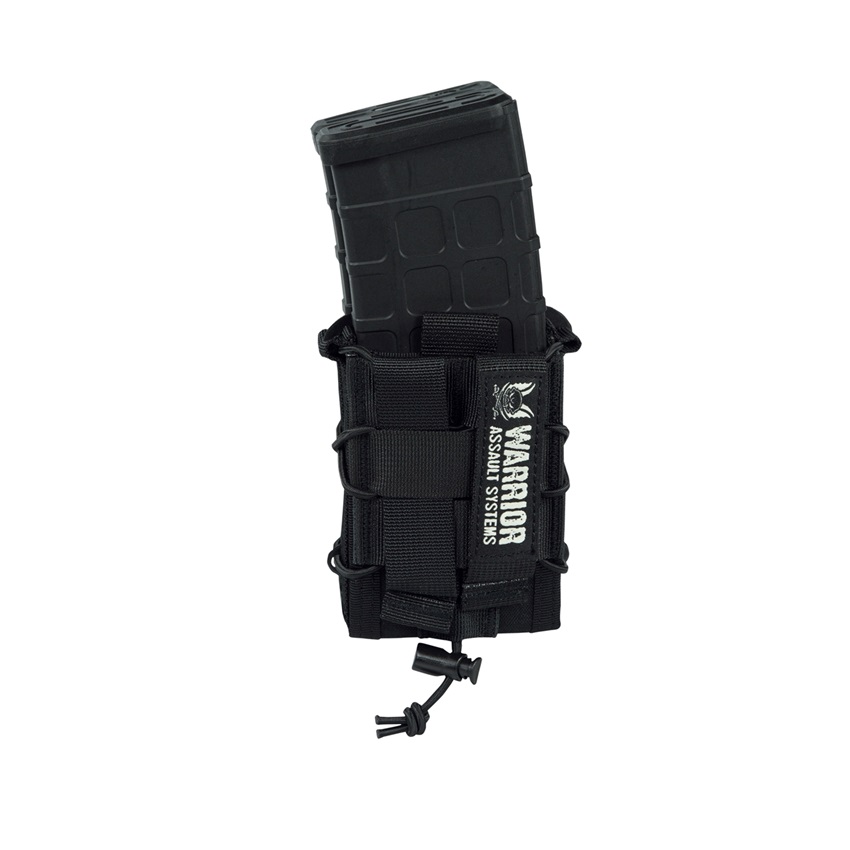 Διπλή Γεμιστηροθήκη Double Quick Mag Pouch 5,56mm (Black) της Warrior Assault Systems SRS82314 trazeras|SRS82314